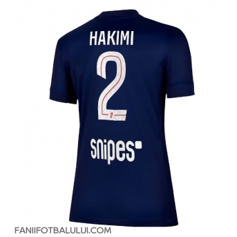 Paris Saint-Germain Achraf Hakimi #2 Tricou Fotbal Replică 2025-26 Femei Acasa